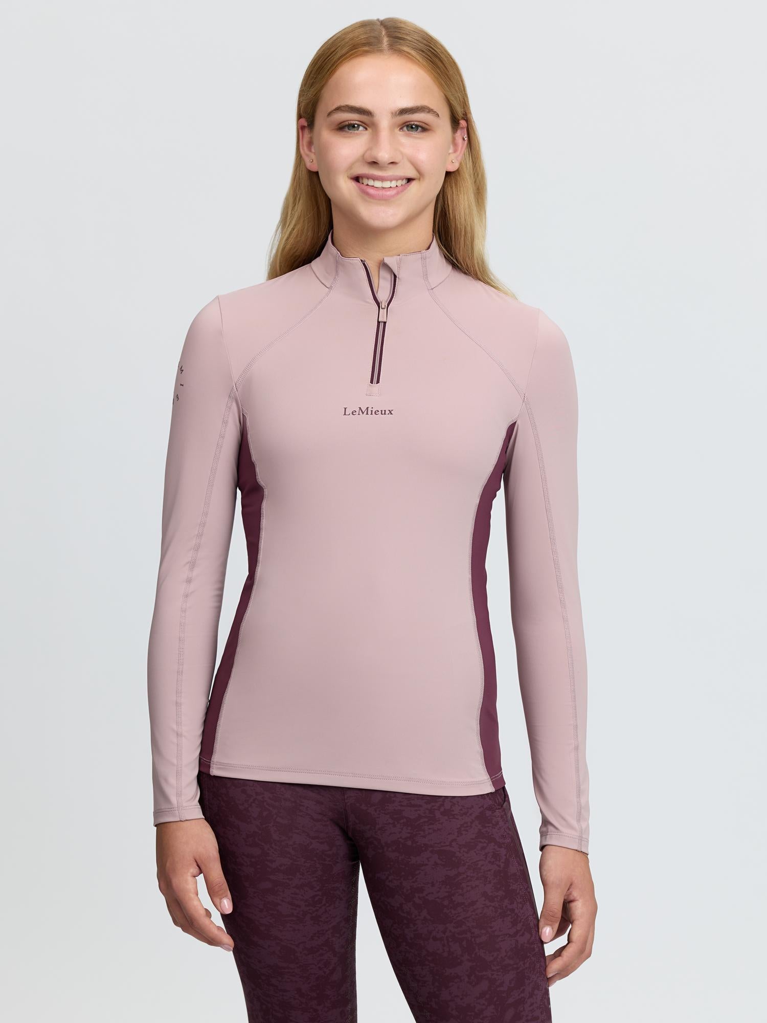 LeMieux Young Rider Classique Base Layer Wild Rose