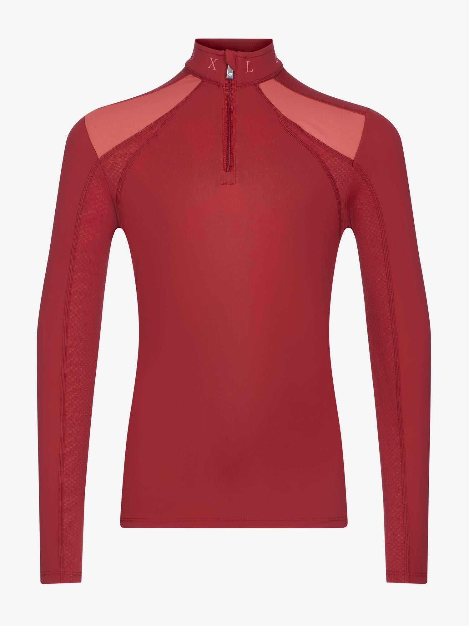 LeMieux Young Rider Mia Mesh Base Layer Russet