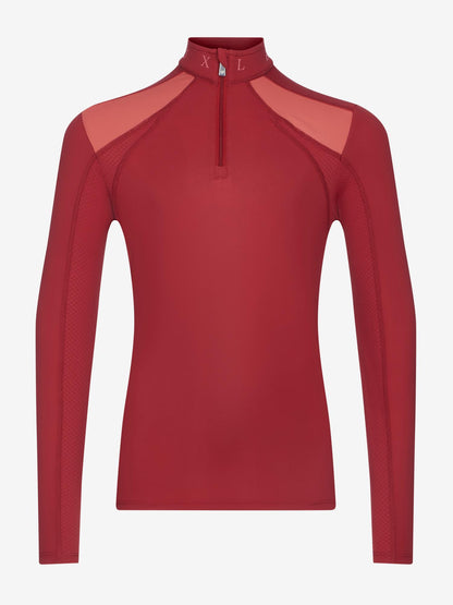 LeMieux Young Rider Mia Mesh Base Layer Russet