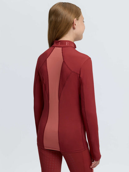 LeMieux Young Rider Mia Mesh Base Layer Russet