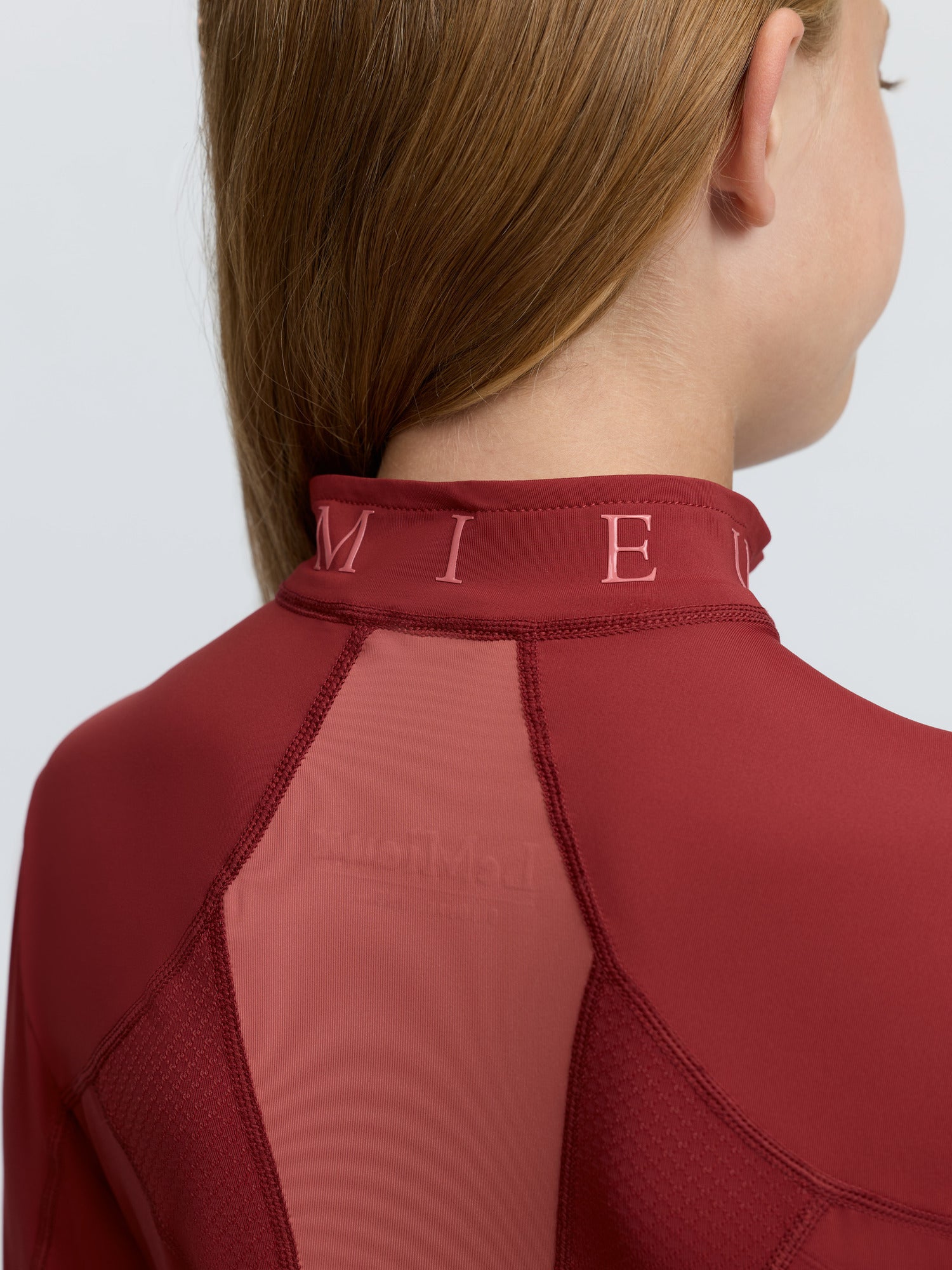 LeMieux Young Rider Mia Mesh Base Layer Russet