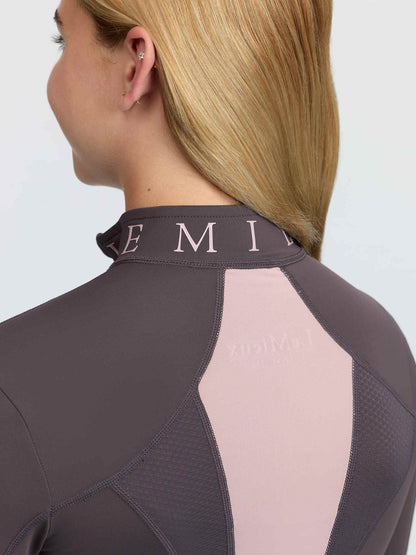 LeMieux Young Rider Mia Mesh Base Layer Cocoa