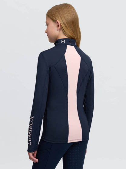 LeMieux Young Rider Mia Mesh Base Layer Navy