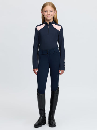LeMieux Young Rider Mia Mesh Base Layer Navy
