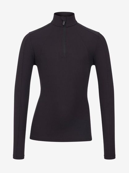 LeMieux Young Rider Raye Ribbed Base Layer Black