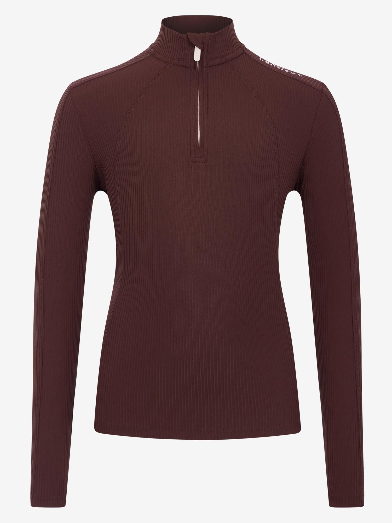 LeMieux Young Rider Raye Ribbed Base Layer Bramble