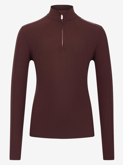LeMieux Young Rider Raye Ribbed Base Layer Bramble