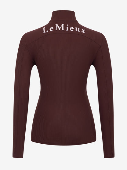 LeMieux Young Rider Raye Ribbed Base Layer Bramble
