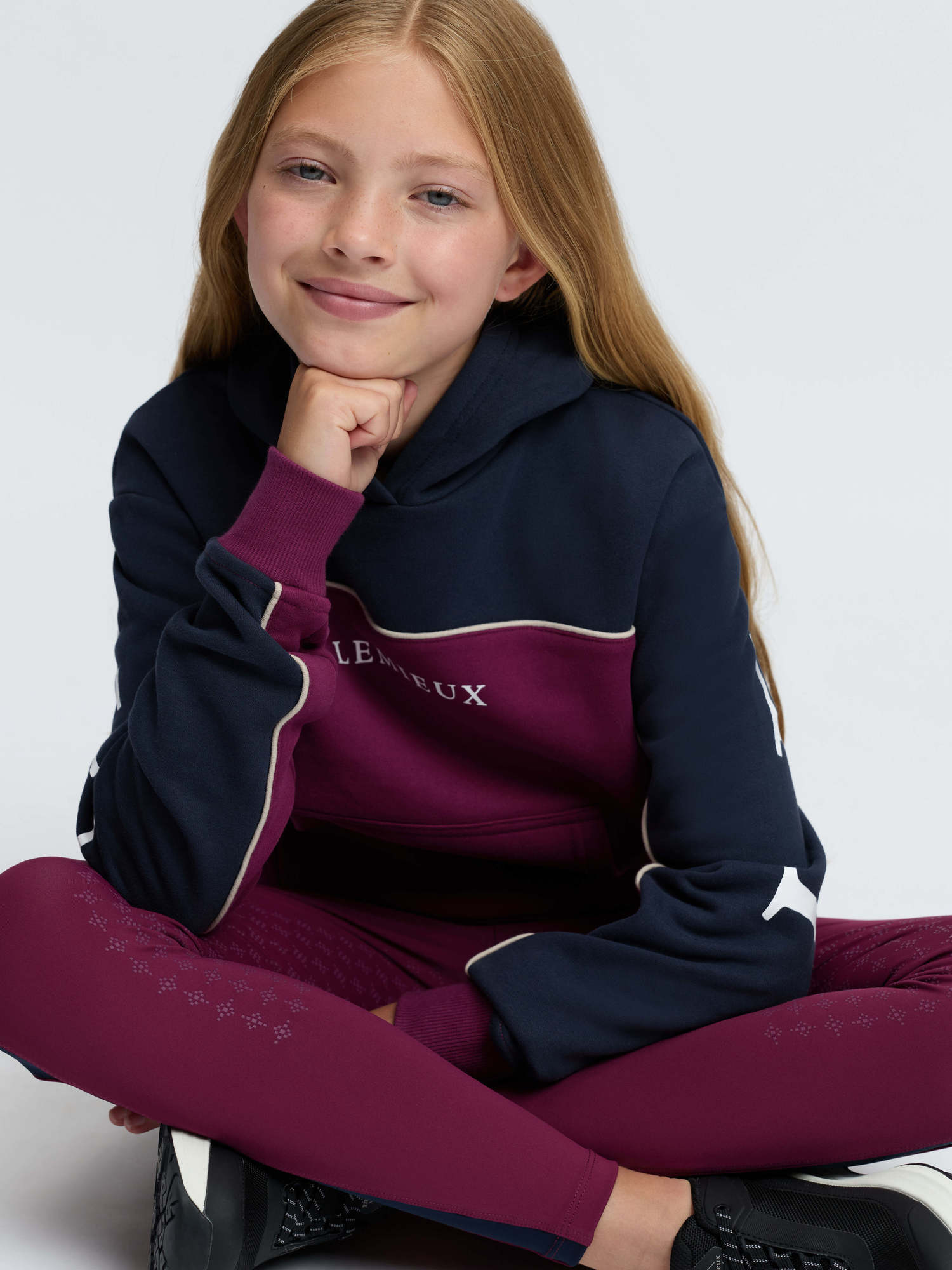 LeMieux Young Rider Sadie Hoodie Blackberry