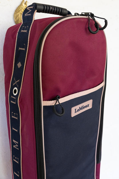 LeMieux Anatomical Bridle Bag Blackberry