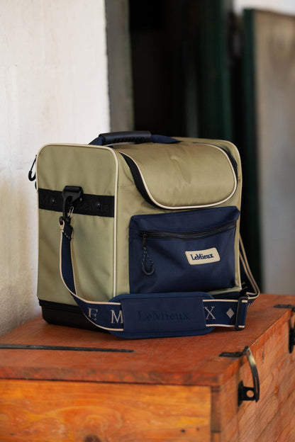 LeMieux Elite Pro Grooming Bag in Gooseberry - organized storage for show and yard.