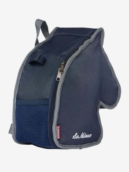 LeMieux Navy Mini Hobby Horse Carry Bag Backpack