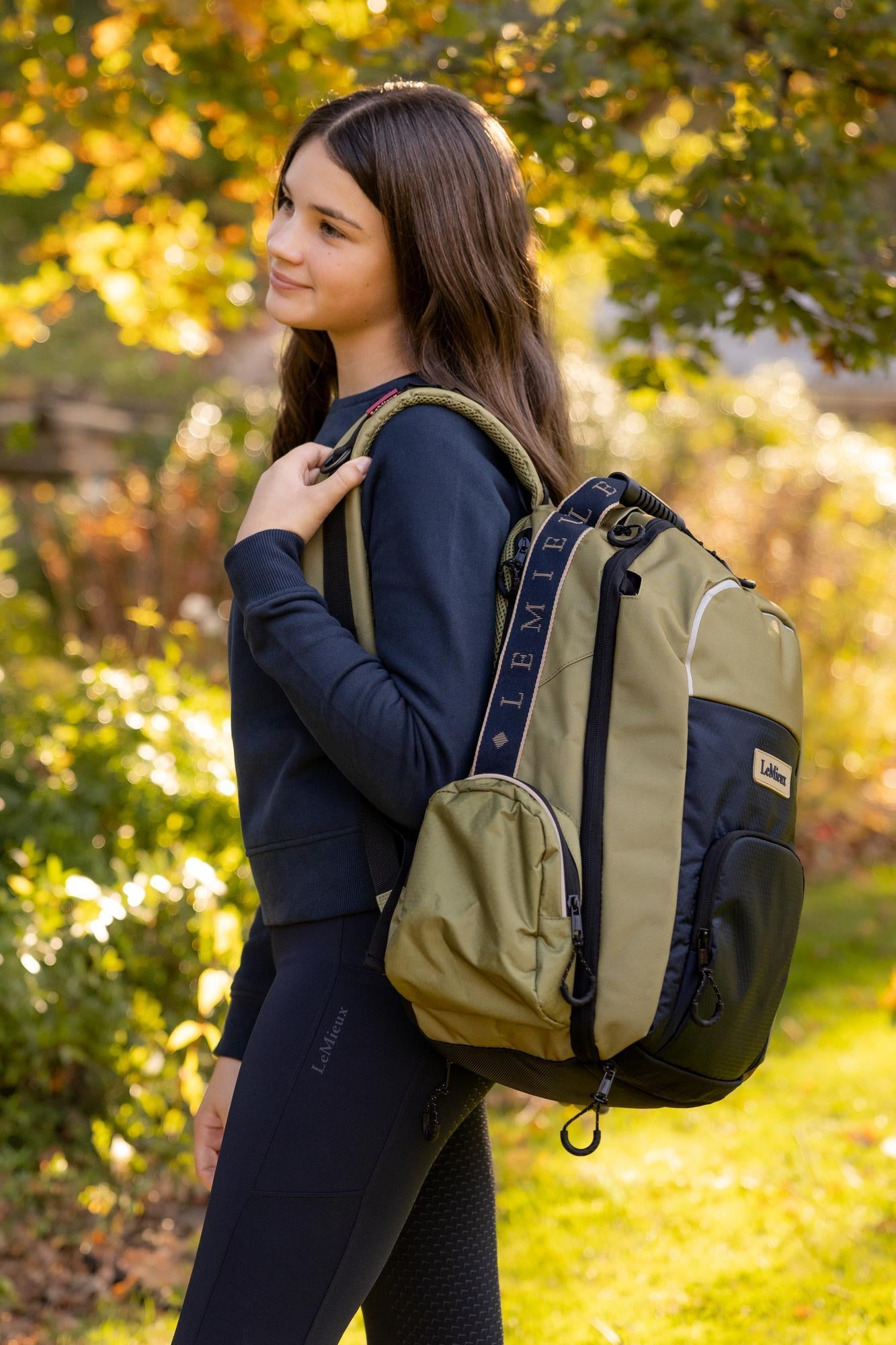 LeMieux Pro Rucksack Gooseberry