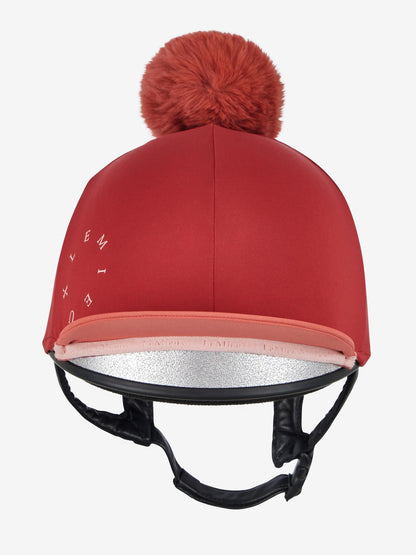 LeMieux Classique Pom Hat Silk Russet