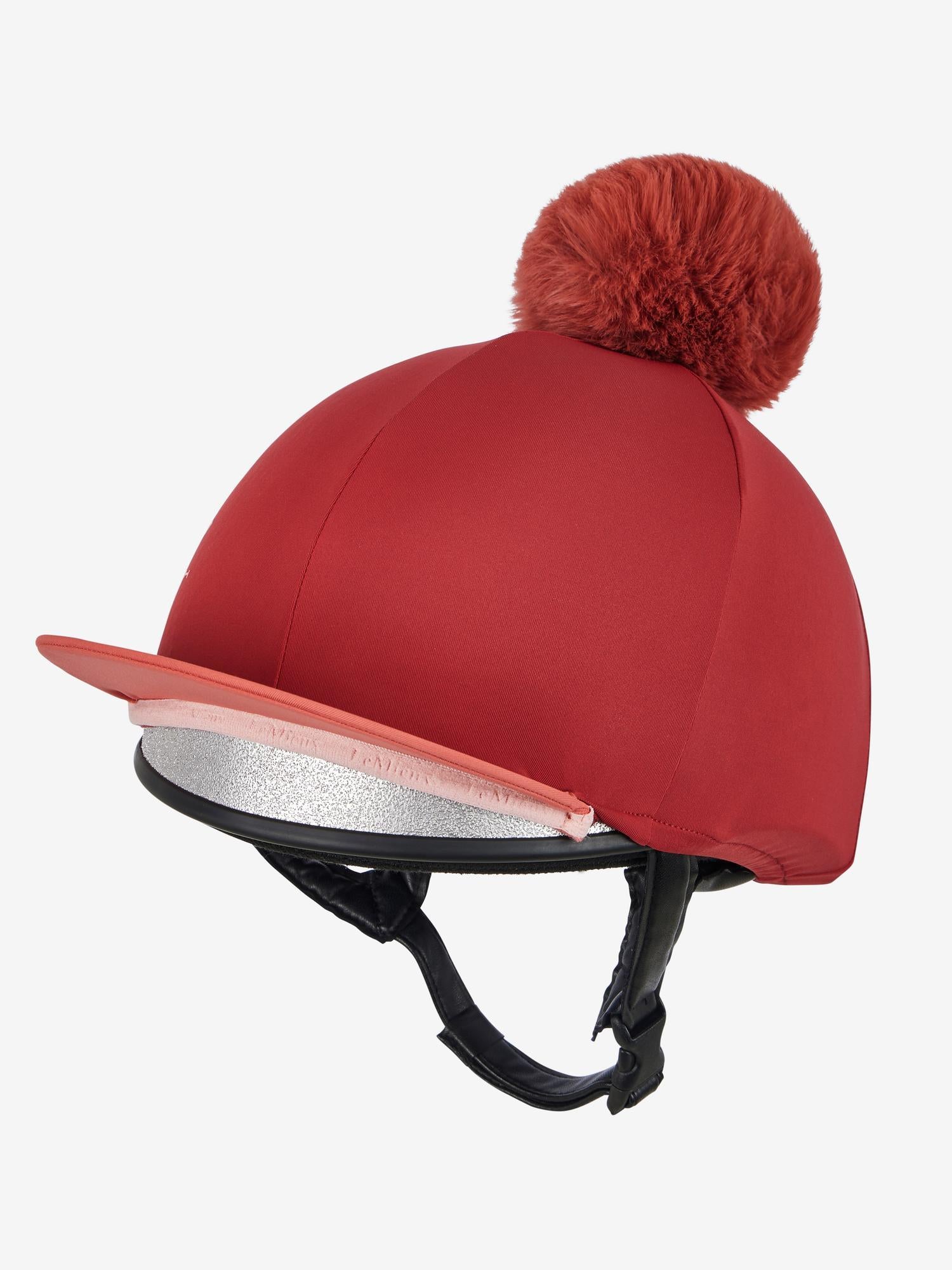 LeMieux Classique Pom Hat Silk Russet