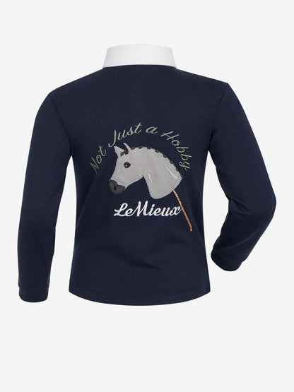 LeMieux Mini Roman Rugby Shirt Navy
