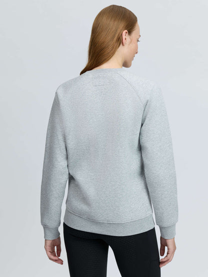 LeMieux Vida Varsity Crew Neck Sweat Grey Marl