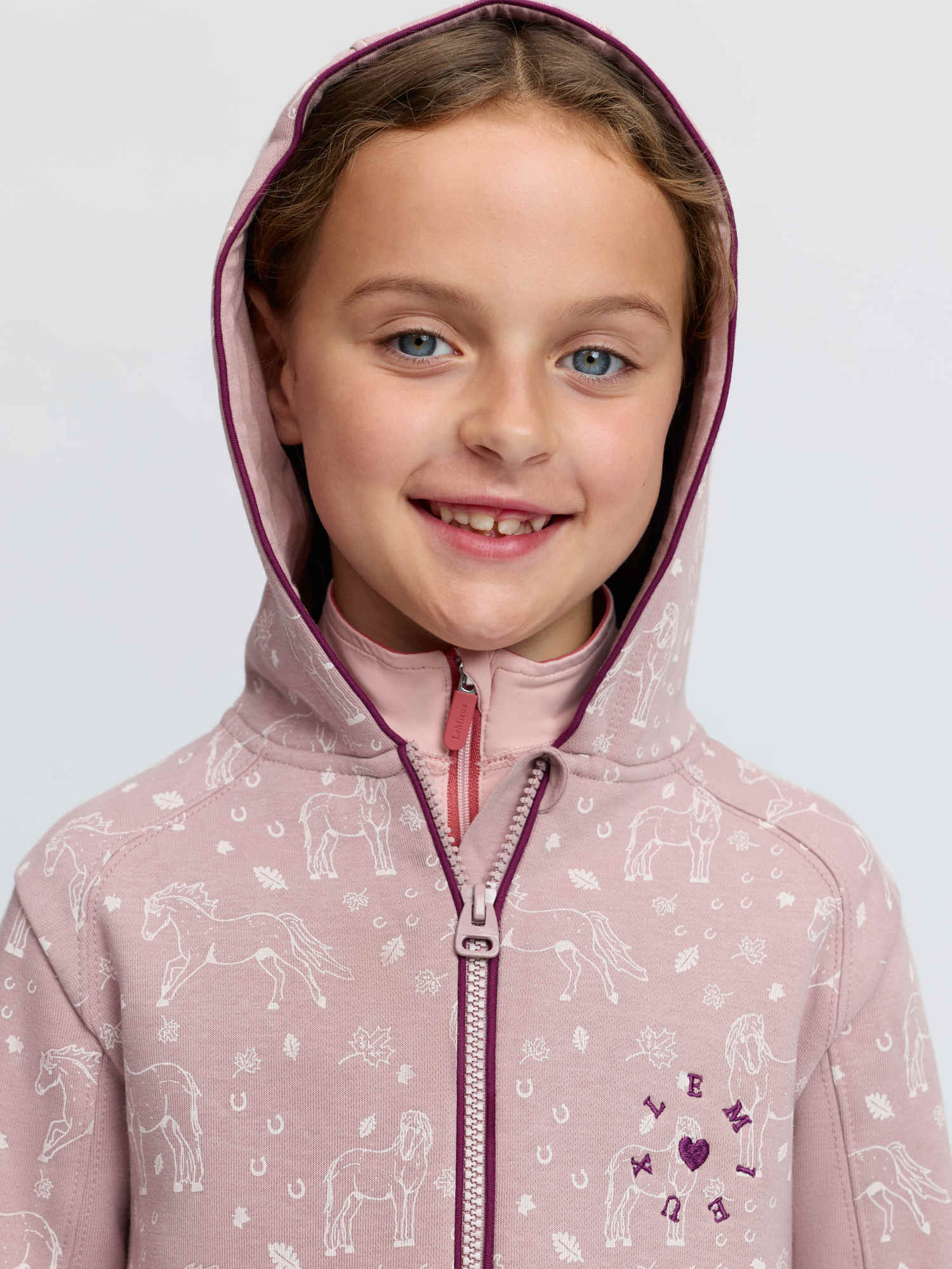 LeMieux Mini Charlie Hoodie Wild Rose