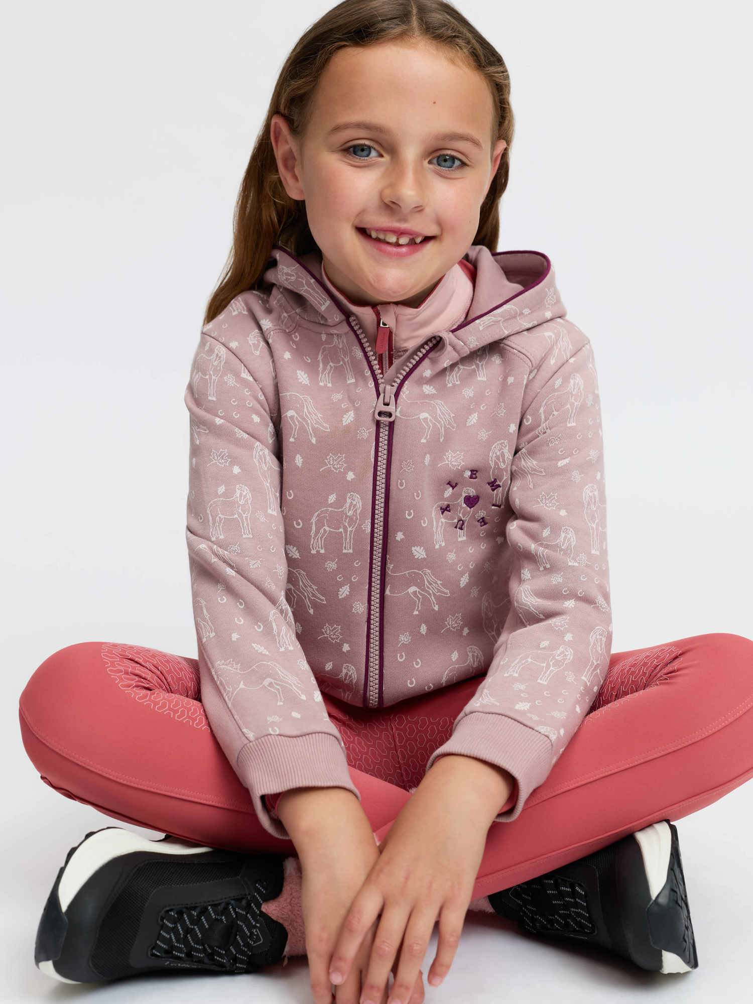 LeMieux Mini Charlie Hoodie Wild Rose
