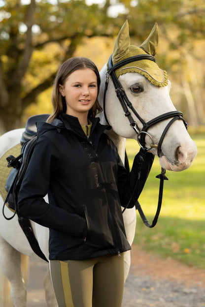 LeMieux Young Rider Tessa Waterproof Jacket Black