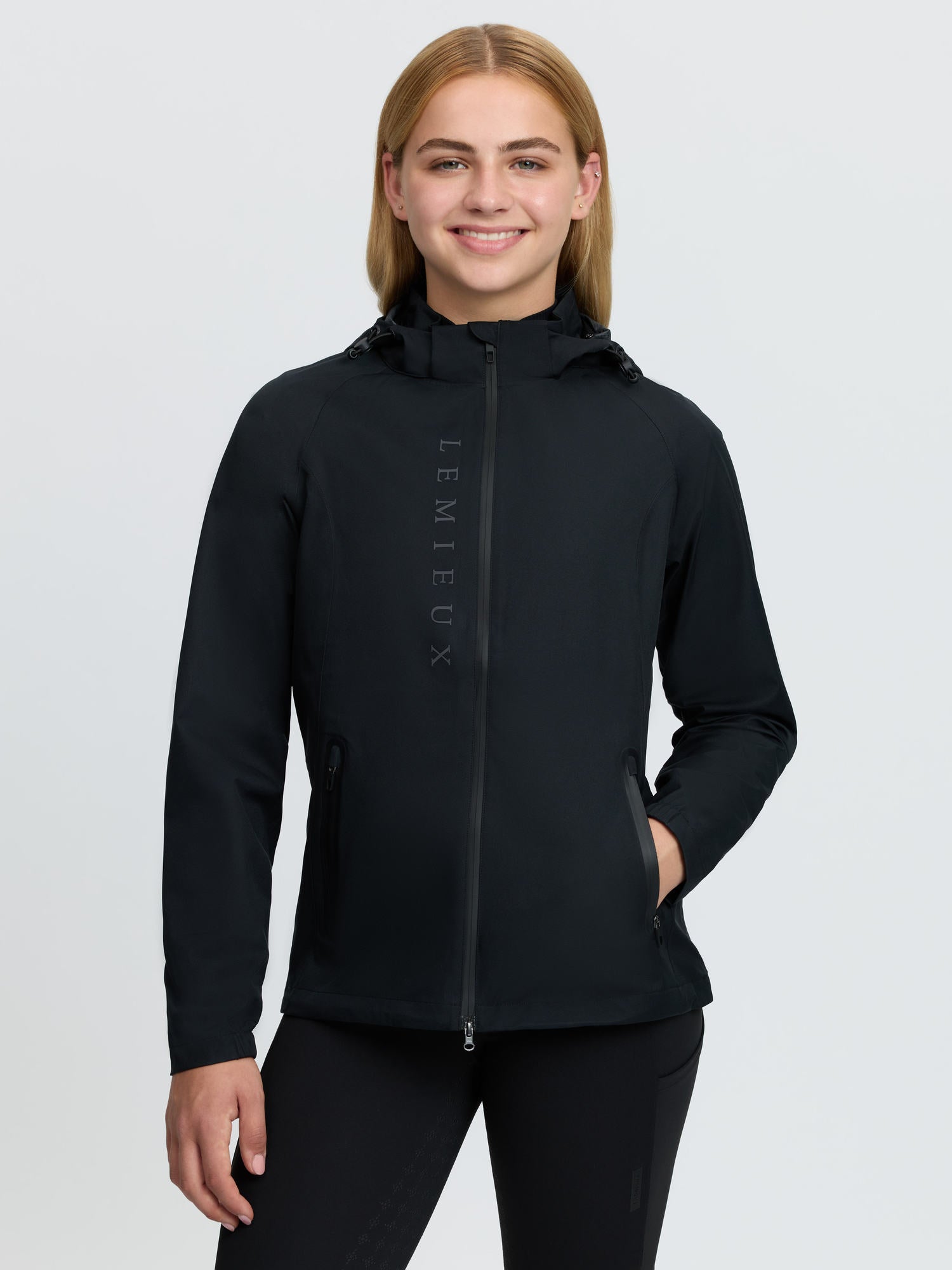 LeMieux Young Rider Tessa Waterproof Jacket Black