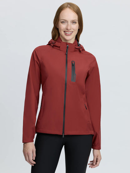 LeMieux Athena Waterproof Lightweight Jacket Russet