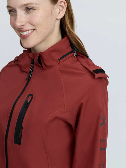 LeMieux Athena Waterproof Lightweight Jacket Russet