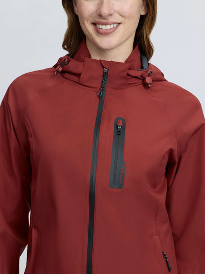 LeMieux Athena Waterproof Lightweight Jacket Russet