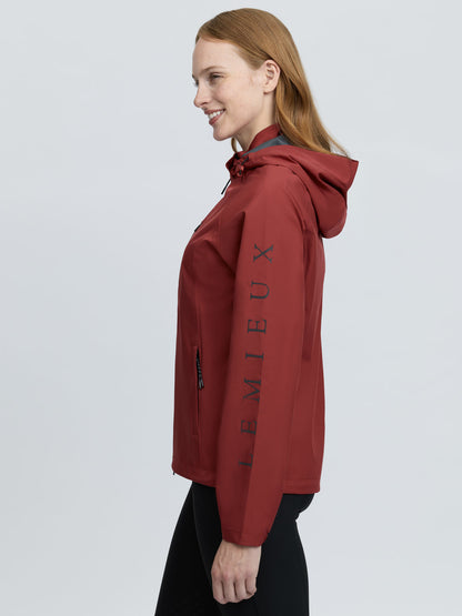 LeMieux Athena Waterproof Lightweight Jacket Russet