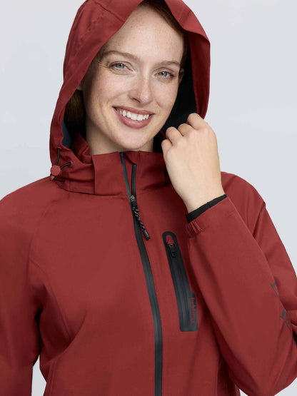 LeMieux Athena Waterproof Lightweight Jacket Russet