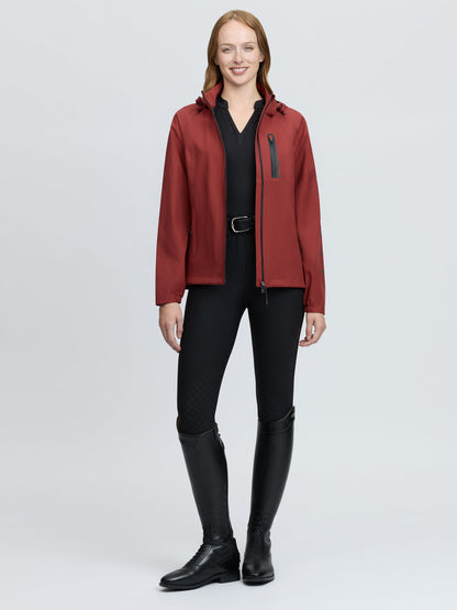 LeMieux Athena Waterproof Lightweight Jacket Russet