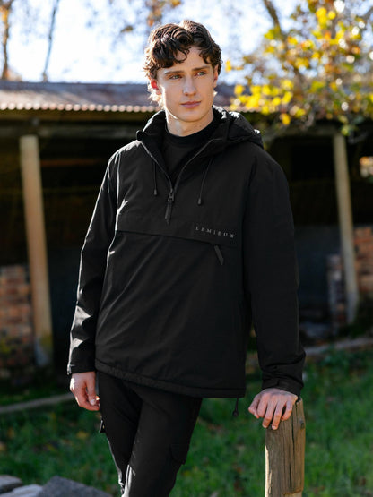 LeMieux Mens Waterproof Anorak Black