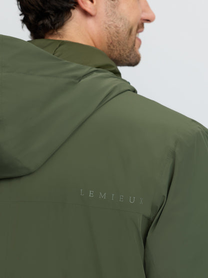 LeMieux Mens Waterproof Anorak Olive