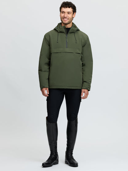 LeMieux Mens Waterproof Anorak Olive