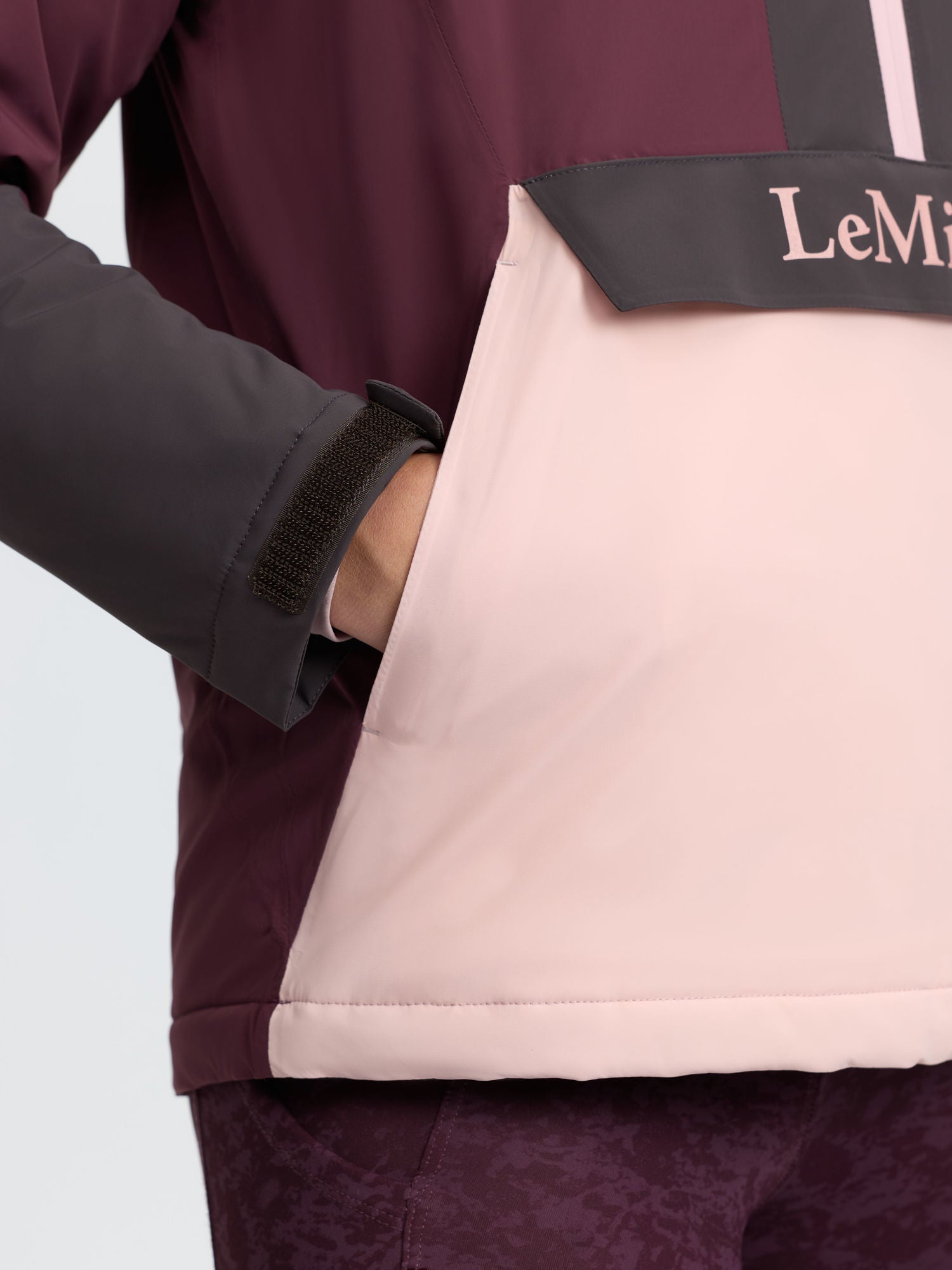 LeMieux Young Rider Bailey Waterproof Anorak Bramble