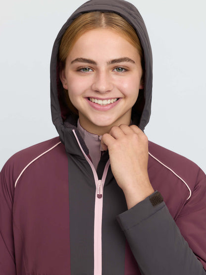 LeMieux Young Rider Bailey Waterproof Anorak Bramble