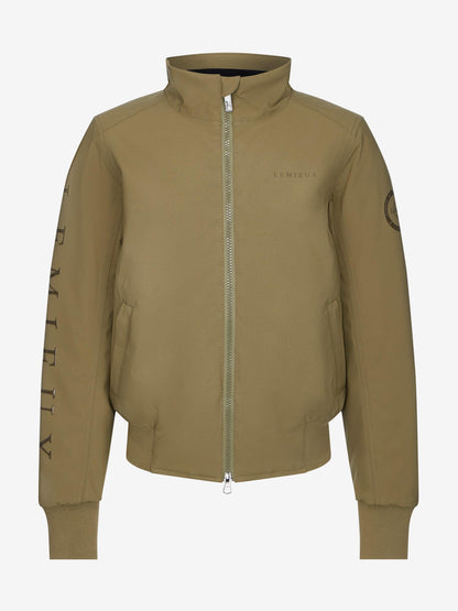 Lemieux Young Rider Clarissa Crew Jacket in Willow Green - Waterproof Equestrian Jacket