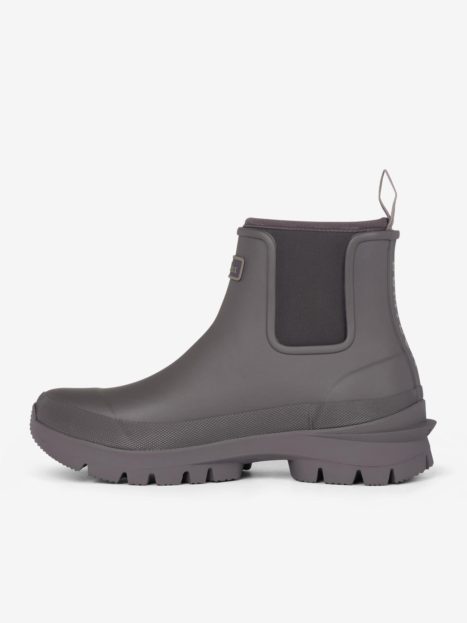 LeMieux Bramshaw Cocoa Chelsea Welly Boots - Waterproof Rubber Ankle Boots