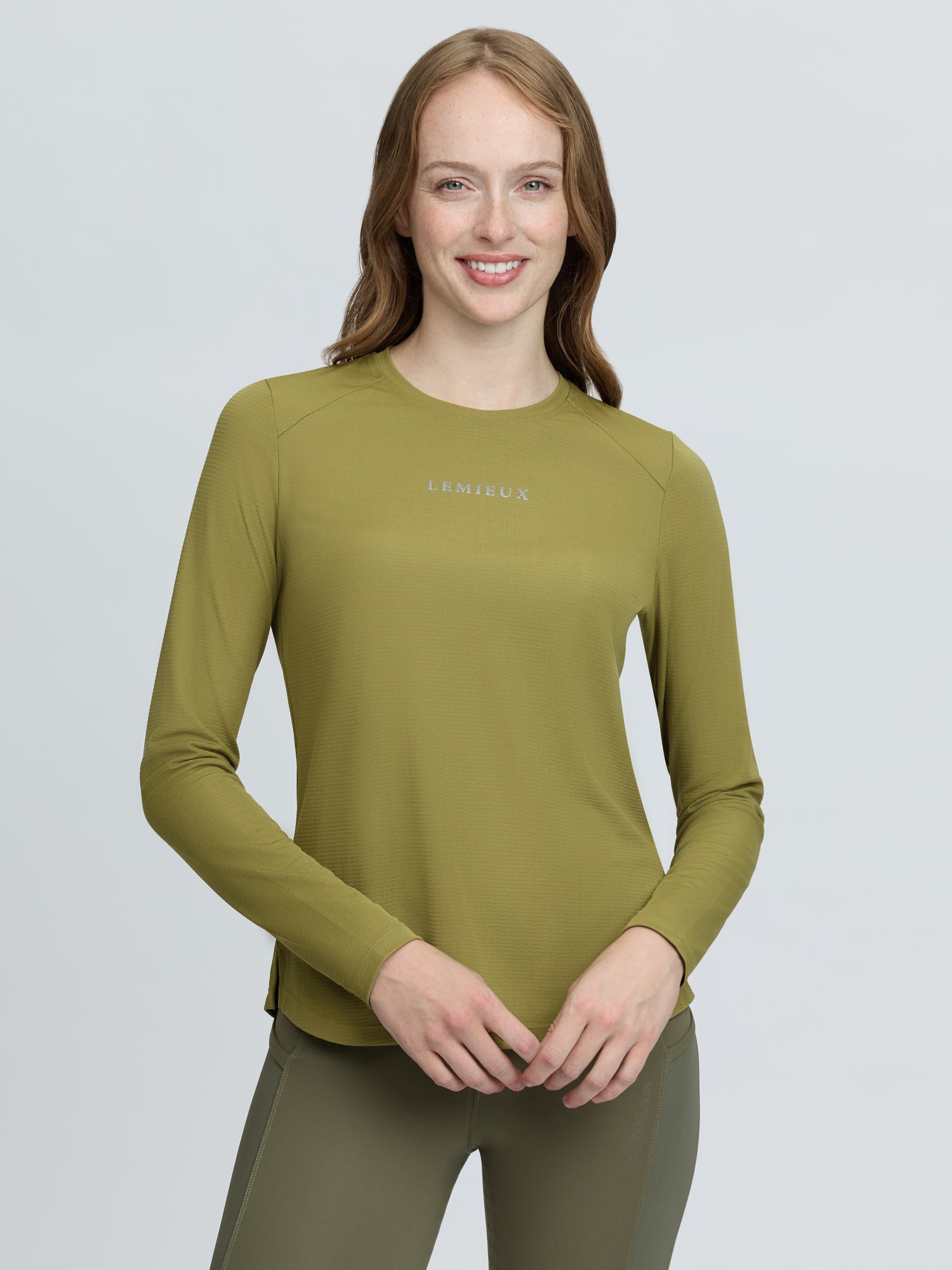 LeMieux Long Sleeve Sports Tee Gooseberry