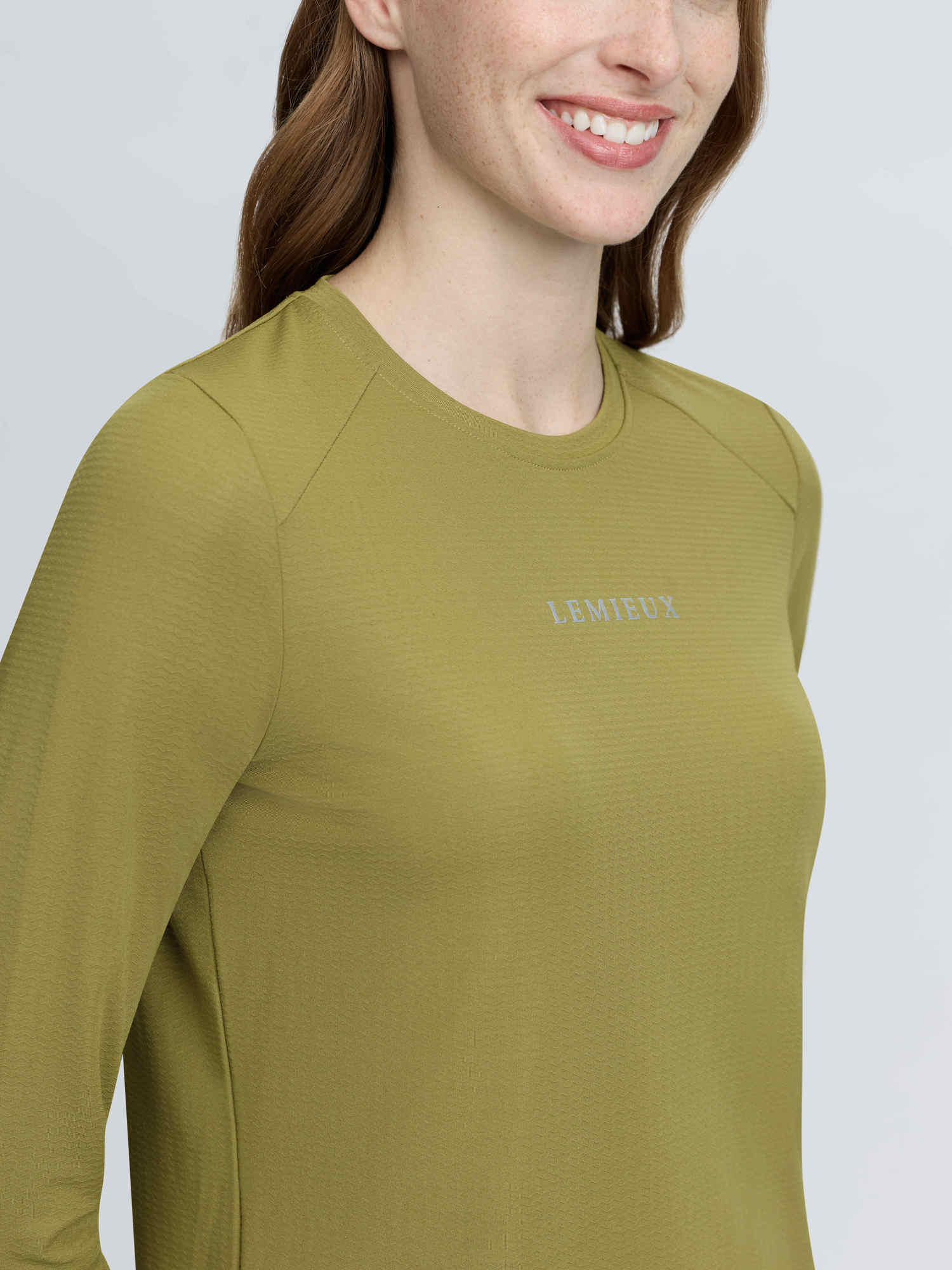 LeMieux Long Sleeve Sports Tee Gooseberry