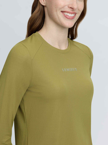 LeMieux Long Sleeve Sports Tee Gooseberry