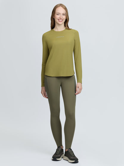LeMieux Long Sleeve Sports Tee Gooseberry