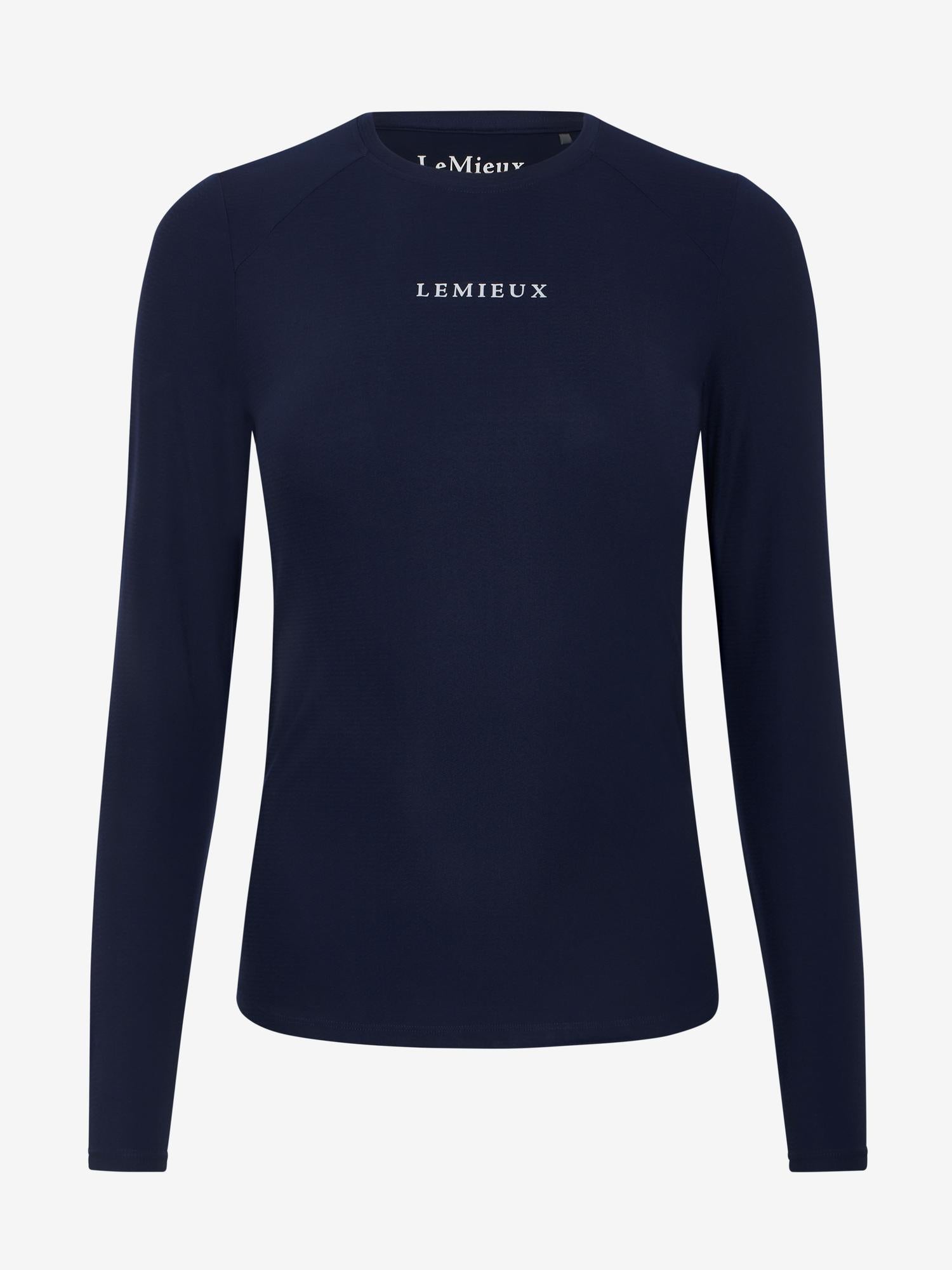 LeMieux Long Sleeve Sports Tee Navy