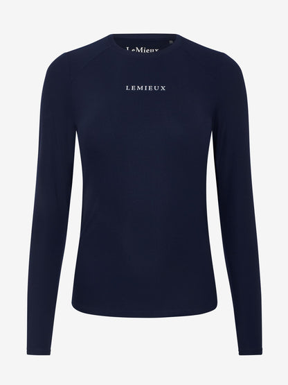 LeMieux Long Sleeve Sports Tee Navy