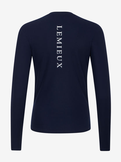LeMieux Long Sleeve Sports Tee Navy