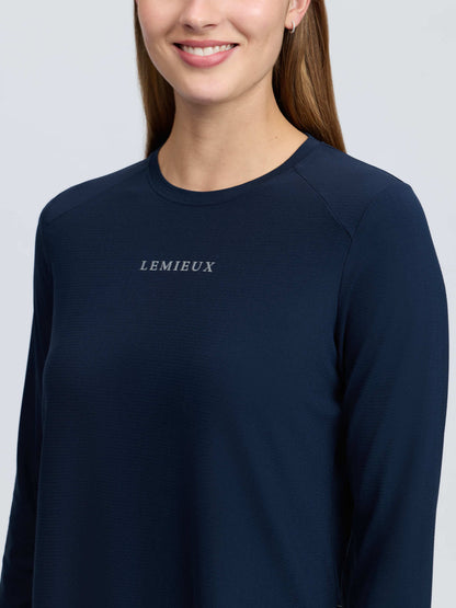 LeMieux Long Sleeve Sports Tee Navy
