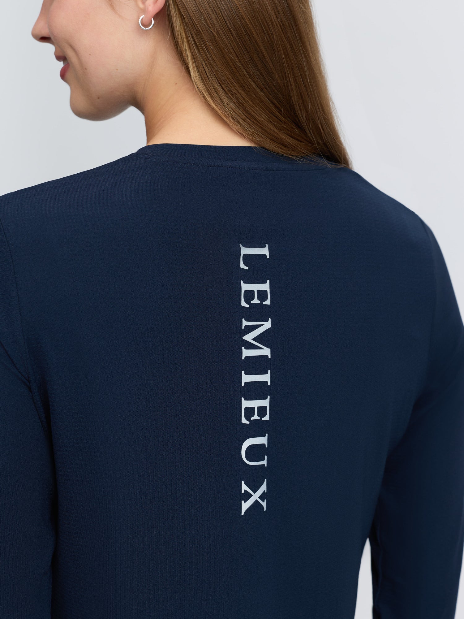 LeMieux Long Sleeve Sports Tee Navy