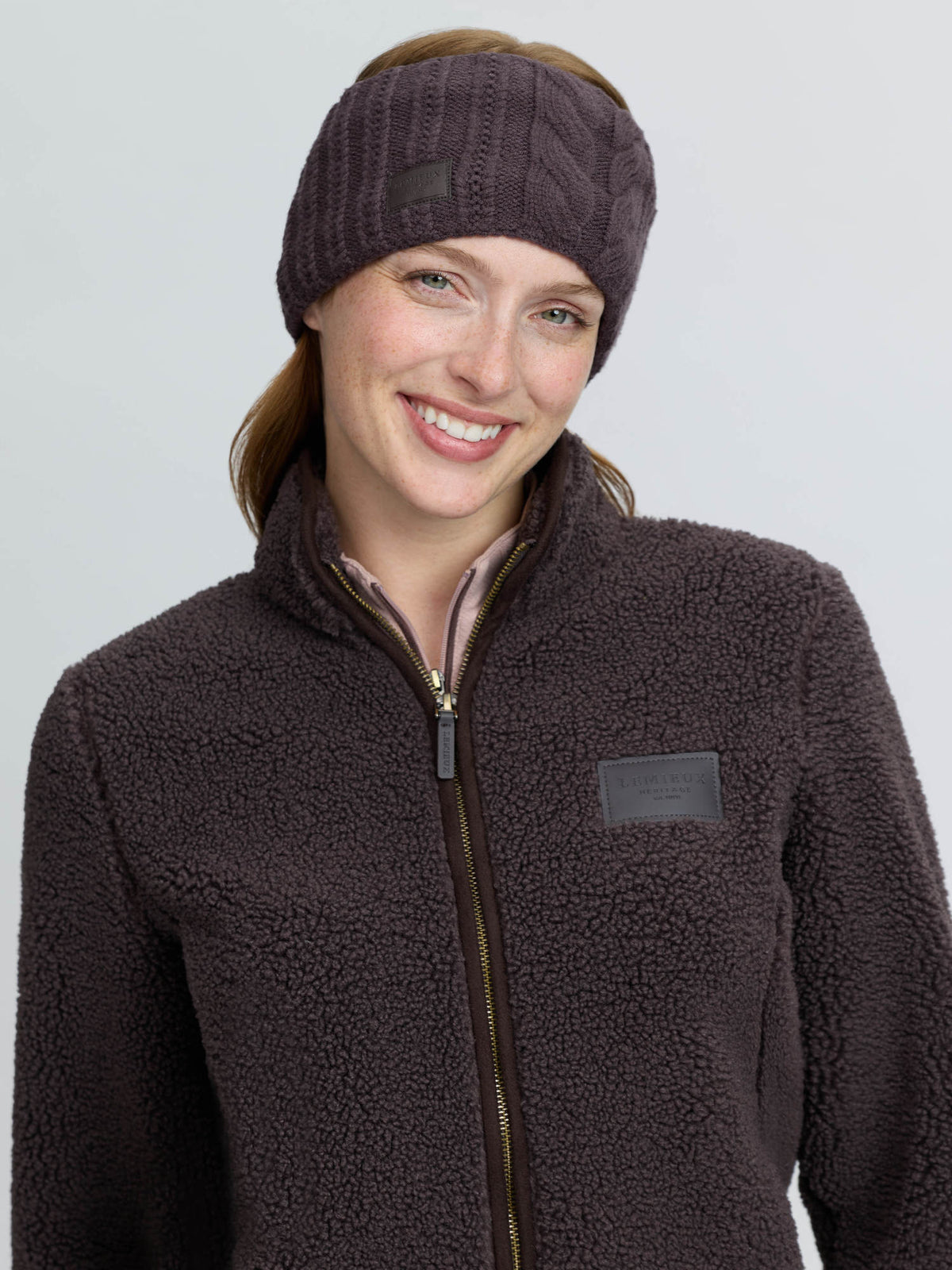 LeMieux Heritage Headband Cocoa