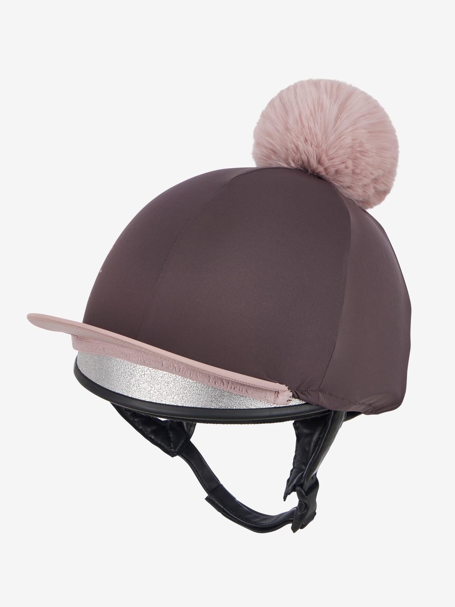 LeMieux Classique Pom Hat Silk Cocoa