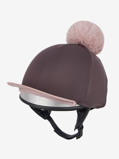 LeMieux Classique Pom Hat Silk Cocoa